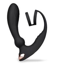 Load image into Gallery viewer, Prostata-Massagegerät mit Cockring Hutter