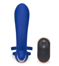 Load image into Gallery viewer, Prostata-Massagegerät mit Doppel-Cockring Fury