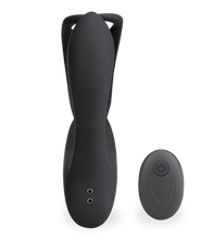 Load image into Gallery viewer, Prostata-Massagegerät mit Vibration und Doppel-Cockring Pro P