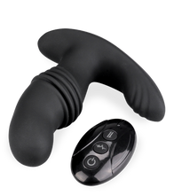 Load image into Gallery viewer, Prostata-Massagegerät mit Vibration und Stoßfunktion Samurai