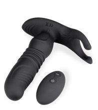 Load image into Gallery viewer, Prostata-Massagegerät mit Vibrations- und Stoßfunktion und Hoden-Massager Paris