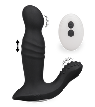Load image into Gallery viewer, Prostata- und Hoden-Stimulator mit Vibration und Stoßfunktion Artist