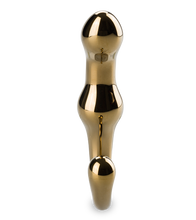Load image into Gallery viewer, Prostataplug aus Glas Gold Master