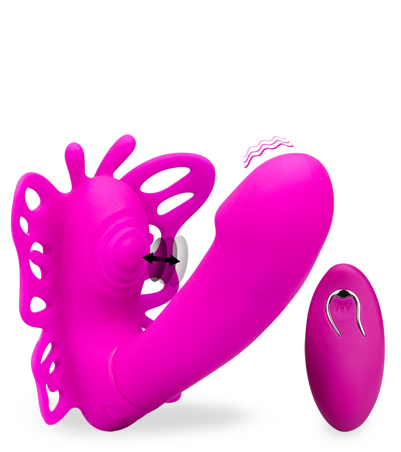 Pulsierende und vibrierende Vibrating Panty für Klitoris und G-Punkt