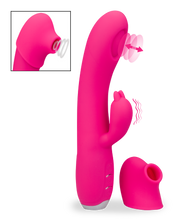 Load image into Gallery viewer, Rabbit-Pulsator mit Aufsatz für die Klitoris