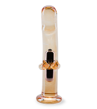 Load image into Gallery viewer, Rabbit-Vibrator aus Glas Mr Pleasure