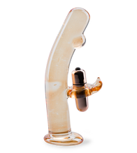 Load image into Gallery viewer, Rabbit-Vibrator aus Glas Mr Pleasure