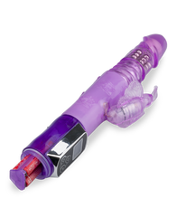 Load image into Gallery viewer, Rabbit-Vibrator Butterfly mit Stoß- und Rotationsfunktion