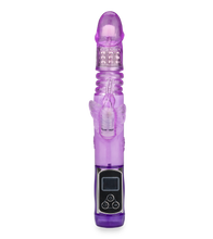 Load image into Gallery viewer, Rabbit-Vibrator Butterfly mit Stoß- und Rotationsfunktion