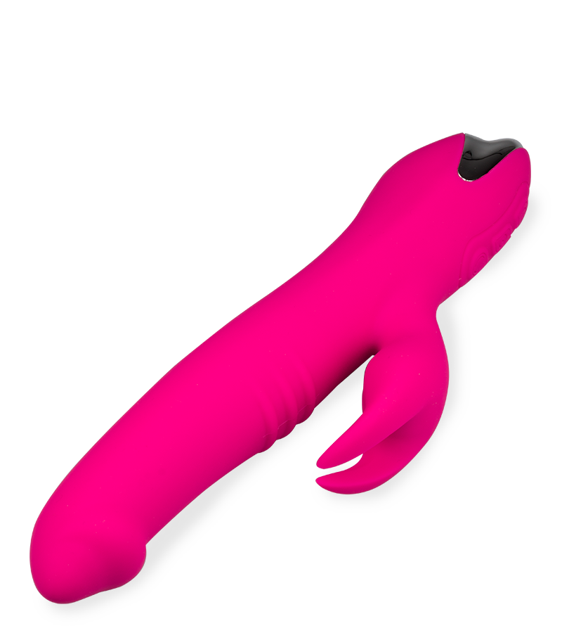 Rabbit-Vibrator mit 360°-Rotation Holy Fork