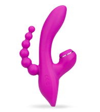 Load image into Gallery viewer, Rabbit-Vibrator mit Dreifach-Stimulation Abel