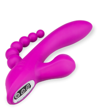 Load image into Gallery viewer, Rabbit-Vibrator mit Dreifach-Stimulation Abel