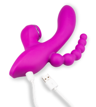 Load image into Gallery viewer, Rabbit-Vibrator mit Dreifach-Stimulation Abel