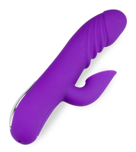 Load image into Gallery viewer, Rabbit-Vibrator mit Klitoris-Sauger Sucky