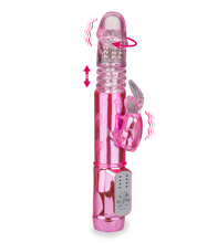 Load image into Gallery viewer, Rabbit-Vibrator mit Rotation und Stoßfunktion