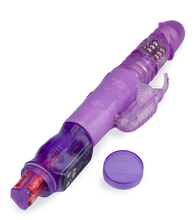 Load image into Gallery viewer, Rabbit-Vibrator mit Stoßfunktion Butterfly Dance