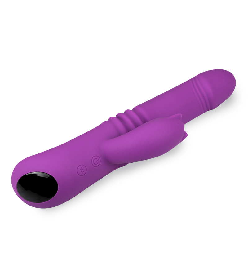 Rabbit-Vibrator mit Stoßfunktion Kaya