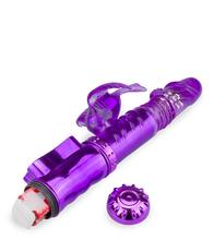 Load image into Gallery viewer, Rabbit-Vibrator mit Stoßfunktion Swan