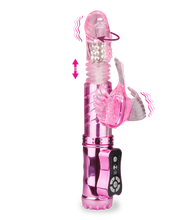 Load image into Gallery viewer, Rabbit-Vibrator mit Stoßfunktion Swan