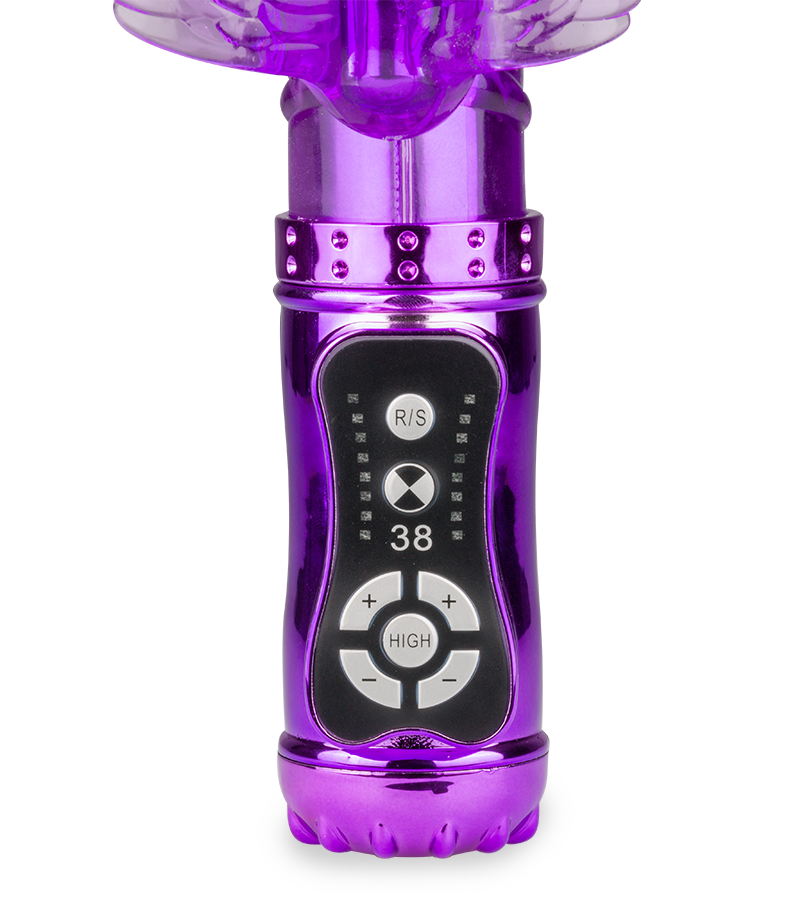Rabbit-Vibrator mit Stoßfunktion Swan