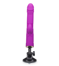 Load image into Gallery viewer, Rabbit-Vibrator mit Stoßfunktion und Saugnapf Flip