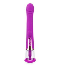 Load image into Gallery viewer, Rabbit-Vibrator mit Vagina-Pumpe Fine