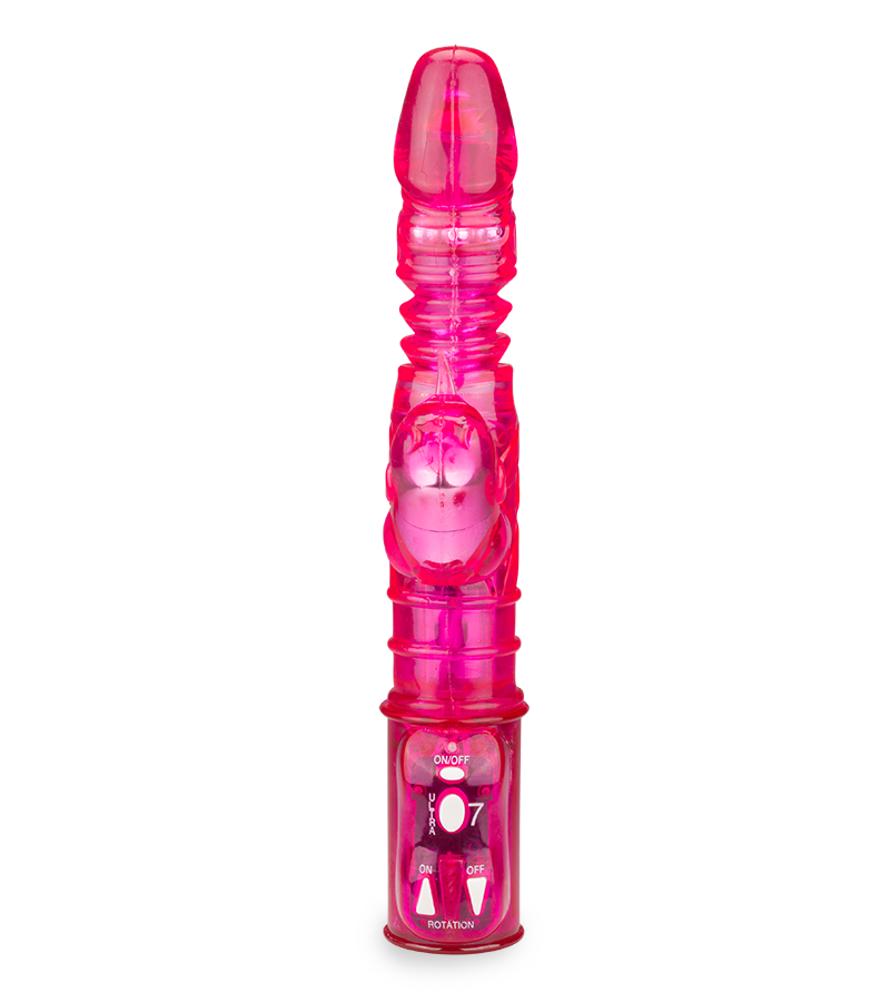 Rabbit-Vibrator Tickles Up &amp; Down