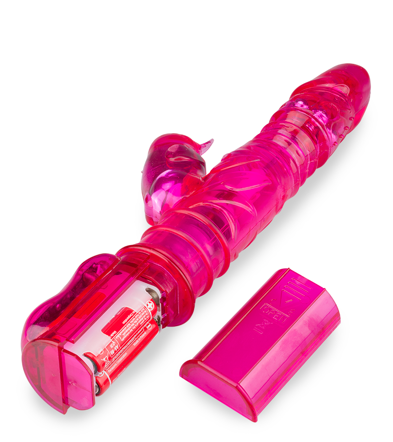 Rabbit-Vibrator Tickles Up &amp; Down