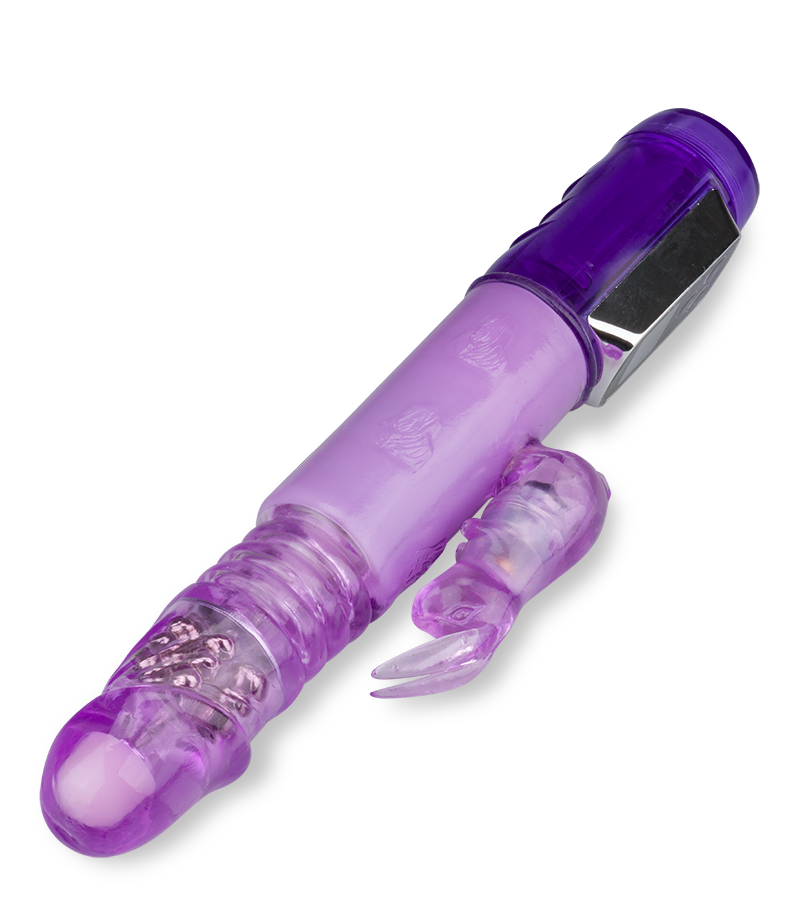 Rabbit-Vibrator Up and Down mit LCD-Display