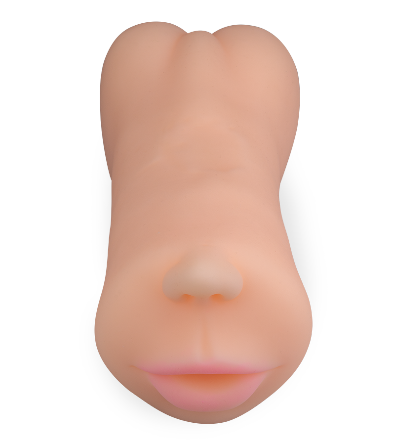 Realistische Taschenmuschi mit Mund, Vagina und Anus