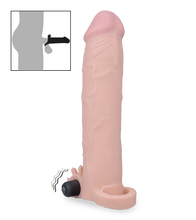 Load image into Gallery viewer, Realistische XL-Penisverlängerung mit Vibro-Bullet