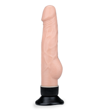 Load image into Gallery viewer, Realistischer Dildo-Vibrator mit Hoden