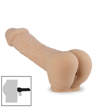 Load image into Gallery viewer, Realistischer Masturbator und Penishülle mit Anus