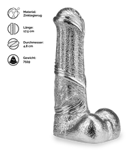 Load image into Gallery viewer, Realistischer Metall-Pferdedildo Sauron