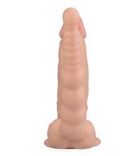 Load image into Gallery viewer, Realistischer Saugnapf-Dildo mit Analplug Wilfried