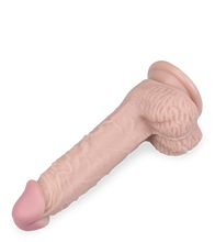 Load image into Gallery viewer, Realistischer Saugnapf-Dildo mit Wet-Effekt Tony