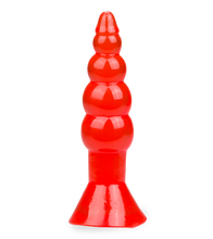 Load image into Gallery viewer, Roter Analplug Jelly Rocket