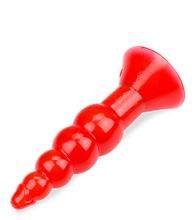 Load image into Gallery viewer, Roter Analplug Jelly Rocket