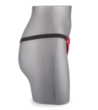 Load image into Gallery viewer, Roter Ledergurt für Strap-On-Dildo