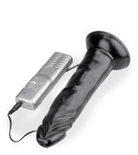 Load image into Gallery viewer, Rundes aufblasbares Sexkissen mit Dildovibrator Crazy Rider