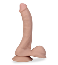 Load image into Gallery viewer, Saugnapf-Dildo mit großen Hoden 24 cm