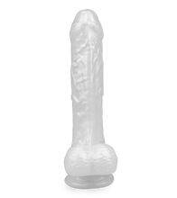 Load image into Gallery viewer, Saugnapf-Dildo mit Vorhaut Woody