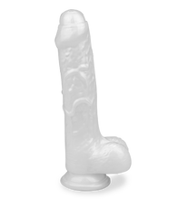 Load image into Gallery viewer, Saugnapf-Dildo mit Vorhaut Woody