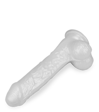 Load image into Gallery viewer, Saugnapf-Dildo mit Vorhaut Woody