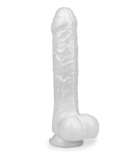 Load image into Gallery viewer, Saugnapf-Dildo mit Vorhaut Woody
