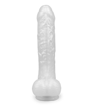 Load image into Gallery viewer, Saugnapf-Dildo mit Vorhaut Woody