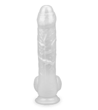 Load image into Gallery viewer, Saugnapf-Dildo mit Vorhaut Woody