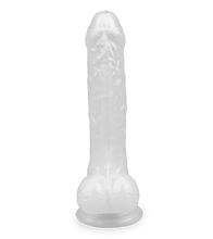 Load image into Gallery viewer, Saugnapf-Dildo mit Vorhaut Woody