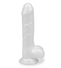 Load image into Gallery viewer, Saugnapf-Dildo mit Vorhaut Woody