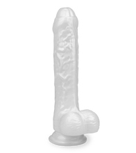 Load image into Gallery viewer, Saugnapf-Dildo mit Vorhaut Woody
